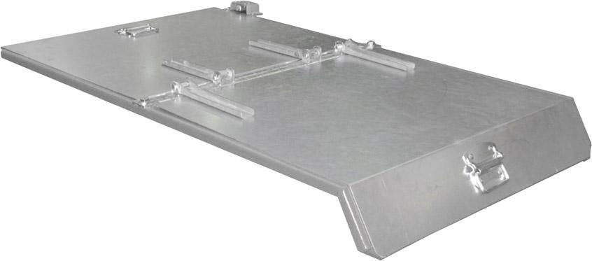 Deckel BAUER,  vzk 2-teilig f.Kippbehälter EXPO 600l