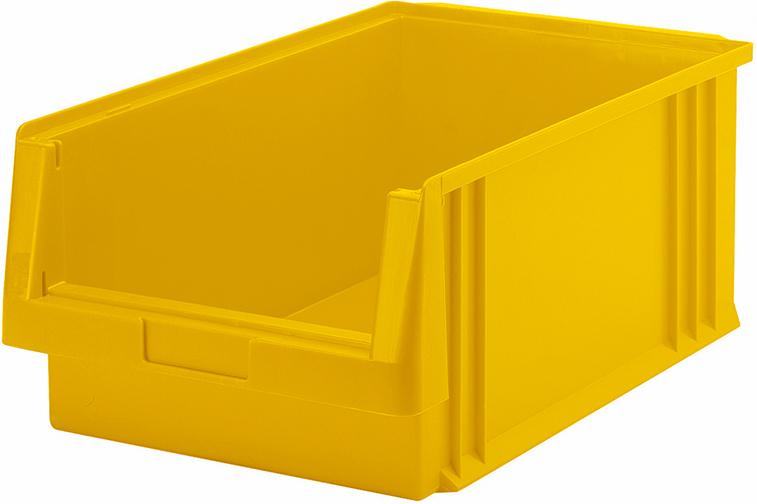 Sichtlagerkasten LA-KA-PE,  PLK 1 B315xT500xH200 mm gelb LA-KA-PE