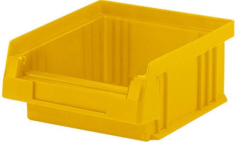 Sichtlagerkasten LA-KA-PE,  PLK 5 B102xT89xH50 mm gelb LA-KA-PE