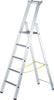 Stufenleiter ZARGES,  R13step S 5 Stufen Plattformhöhe 1,33 m Arbeitshöhe 3,35 m