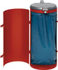 Abfallsammler VAR,  mit Tür 120 l rot H 900 mm VAR