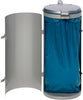 Abfallsammler VAR,  mit Tür 120 l silber H 900 mm VAR