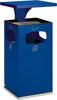 Kombi-Ascher VAR,  blau 3fach 72l incl. Inneneimer VAR