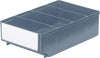 Regalkasten LA-KA-PE,  B186xT300xH83 mm grau LA-KA-PE