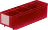 Regalkasten LA-KA-PE,  B93xT300xH83 mm rot LA-KA-PE