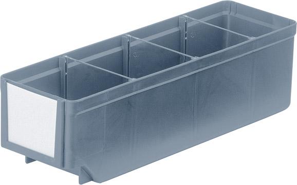 Regalkasten LA-KA-PE,  B93xT300xH83 mm grau LA-KA-PE