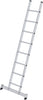 Alu-Anlegeleiter MUNK,  8 Spr. mit nivello-Traverse