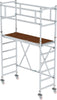 Alu-Klappgerüst MUNK,  Plattform B1800xT750 mm Plattformhöhe 1,80 m Arbeitshöhe bis 3,80 m