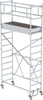 Alu-Klappgerüst MUNK,  Plattform B1800xT750 mm Plattformhöhe 3,00 m Arbeitshöhe bis 5,00 m