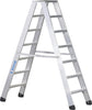 Stufenleiter ZARGES,  Seventec B 2x7 Stufen Leiterlänge 1,66 m Arbeitshöhe 3,10 m ZARGES