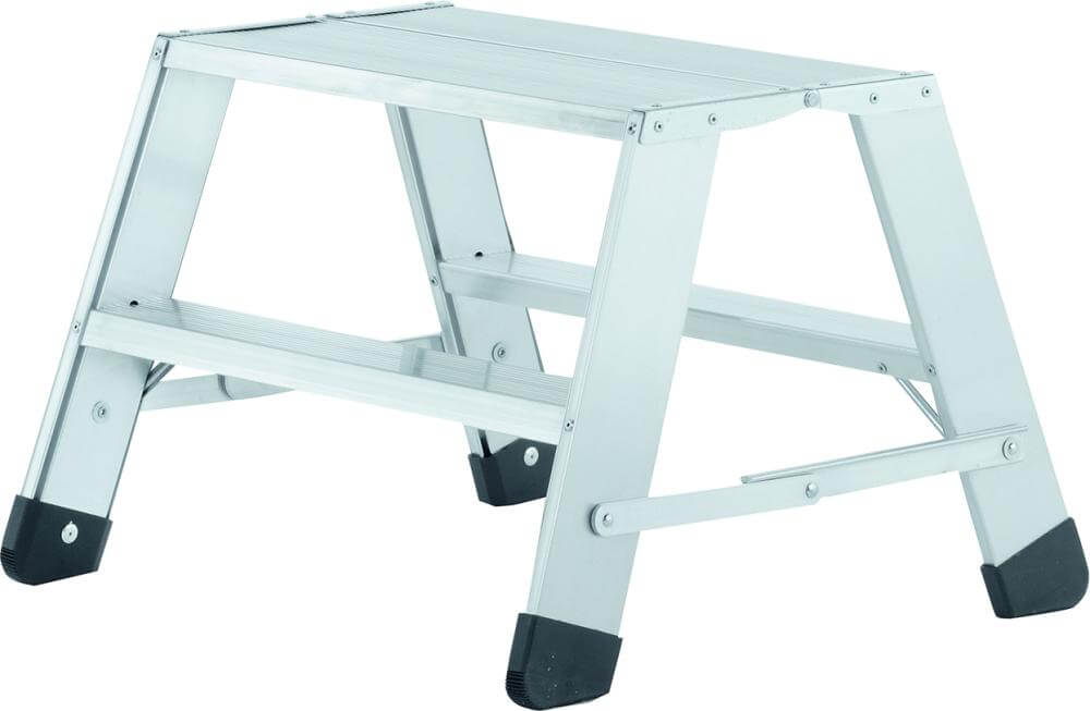 Arbeitspodest ZARGES,  Seventec BP 2x2 Stufen Plattformhöhe 0,49 m Arbeitshöhe 2,49 m ZARGES