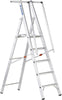 Plattformleiter ZARGES,  ZAP Safemaster S 5 Stufen Plattformhöhe 1,32 m Arbeitshöhe 3,32 m ZARGES