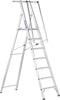 Plattformleiter ZARGES,  ZAP Safemaster S 7 Stufen Plattformhöhe 1,85 m Arbeitshöhe 3,85 m ZARGES
