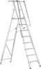Plattformleiter ZARGES,  ZAP Safemaster S 8 Stufen Plattformhöhe 2,11 m Arbeitshöhe 4,11 m ZARGES