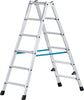 Stehleiter ZARGES,  Nova B 2x6 Stufen Leiterlänge 1,37 m Arbeitshöhe 2,75 m ZARGES