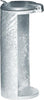 Abfallsammler VAR,  mit Deckel H 900 mm D 450 mm verz. VAR