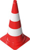 Leitkegel PRECITOOL,  rot/weiß 750mm Schake