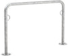 Fahrrad-Anlehnbügel WSM,  verzinkt, L 1250 mm zum Aufdübeln