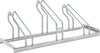 Fahrrad-Bügelparker WSM,  einseitig, verzinkt L 1050 mm, 3 Plätze