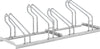 Fahrradparker WSM,  Hoch/Tief einseitig, verzinkt L 1400 mm, 4 Plätze