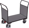 Doppel-Stirnwandwagen VARIOFIT,  500 kg 1200x800 RAL 7016