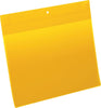 Magnettasche DURABLE,  NEODYM A4 quer, gelb VE 10 Stück VE 10 Stück