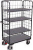 Etagenwagen VARIOFIT,  hoch RAL 7016 sw-700.304/AG