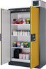 Gefahrstoffschrank Q-CLASSIC-90 ASECOS, Gefahrstoffschr. Q-Clas90B900mm,3FB,LB+BAW