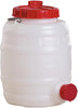 Fass NEUTRAL,  10 l H 310 mm D 235 mm weiß