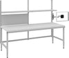 Systemtisch OTTO KIND,  Multi4easy B2030xT800xH720-1020 mm Tischplatte Melamin manuell verstellbar