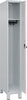Garderobenschrank CP,  CLASSICB300xT500xH1950 mm RAL 7035/7035, 1 Abteil mit 100 mm hohen Füßen