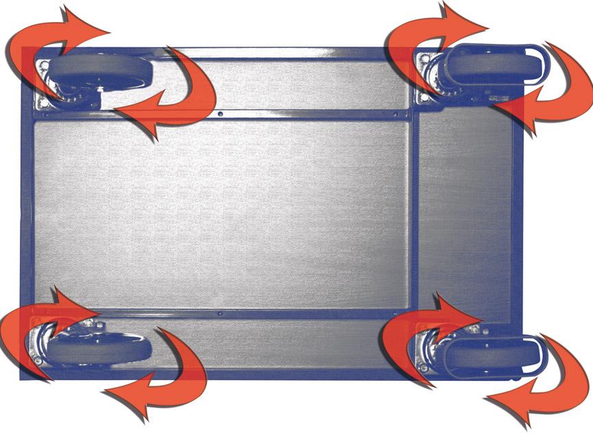 Mehrpreis VARIOFIT,  pro Wagen m. 4 LenkrollenVarioFit