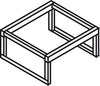 Fassbock SÄBU,  für 1 X 200/50-L-Fass