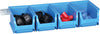Sichtboxen-Set PRECITOOL,  blau 600x240x125 mm allit