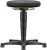 Drehhocker BIMOS,  Stoffsitz Sitzhöhe 450 - 650 mm mit Gleiter