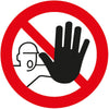 Verbotsschild NEUTRAL,  Aluminium D200 mm Zutritt für Unbefugte verboten SafetyMarking