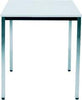 Tisch NEUTRAL,  1400x800 mm chrom/lichtgrau