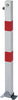 Absperrpfosten NEUTRAL,  KLAPPY 70x70 mm Zyl. Aufschr. GAH Alberts