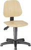 Arbeitsdrehstuhl BIMOS, Bimos Arbeitsstuhl 9650-3000 Unitec 1 Sitzhöhe 440-620 mm mit Gleiter, Holz