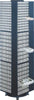 Drehturm RAACO,  leer, blau H1760xD680 mm für Magazine T150 mm