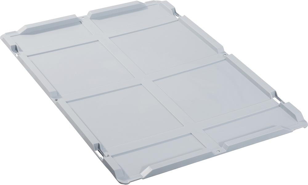 Stülpdeckel, PRECITOOL,  grau für Eurobox 600