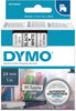 Schriftband PRECITOOL,  D1 53713 schwarz/weiß 24mmx7m DYMO