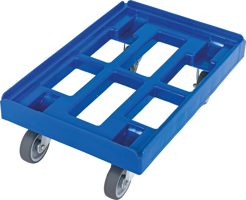 Transportroller NEUTRAL,  B410xT610 mm blau Traglast 300kg