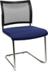 Besucherstuhl PRECITOOL, Bes.-Stuhl Visit20 m.Polster/Netz,blau