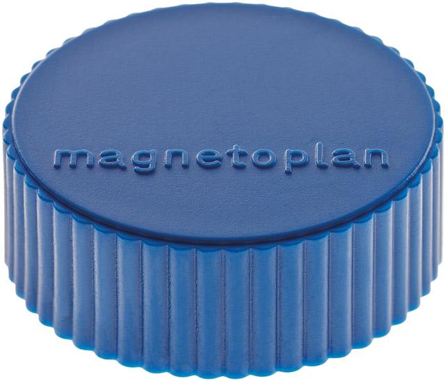 Magnet magnetoplan,  D34mm, VE 10 StückHaftkraft 2000g, dblau