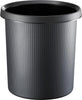 Papierkorb PRECITOOL,  18 l 320 mm schwarz helit