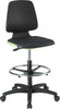 BIMOS, Bimos Arbeitsstuhl Labsit 4, K-Leder grün Sitzhöhe 560-810 mm