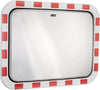 Verkehrsspiegel DANCOP,  Eisfrei eckig B800xH600 mm für Außen Inox-Spiegelfläche