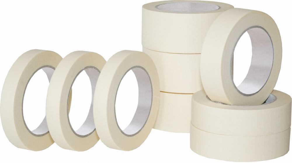 Kreppband NEUTRAL,  maxtape 50mx19mm chamois