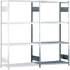 Steckregal META REGALBAU,  AF META CLIP V150 200x100x40cm